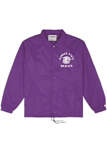 Homefield K-State Wildcats Mens Purple Coaches Light Weight Jacket