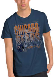 Chicago Bears Navy Blue Classic Short Sleeve Fashion T Shirt