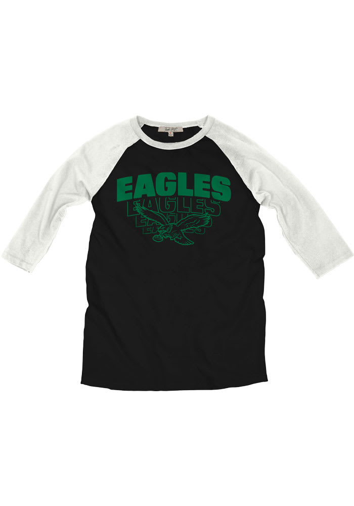 Philadelphia Eagles All American Womens Raglan Shirt#American