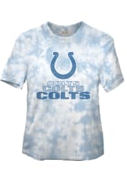 Junk Food Clothing Indianapolis Colts Womens Light Blue Spirit Short Sleeve T-Shirt