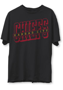 Junk Food Clothing Kansas City Chiefs Black Classic Short Sleeve T Shirt
