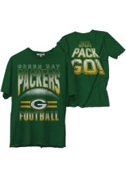 Junk Food Clothing Green Bay Packers Green Hall Of Fame Short Sleeve T Shirt