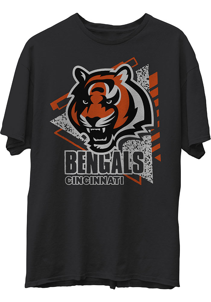 Junk Food Clothing Cincinnati Bengals Black Core Short Sleeve T Shirt