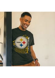 Junk Food Clothing Pittsburgh Steelers Black Core Short Sleeve T Shirt