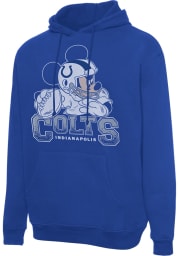 Junk Food Clothing Indianapolis Colts Mens Blue MICKEY QUARTERBACK Fashion Hood
