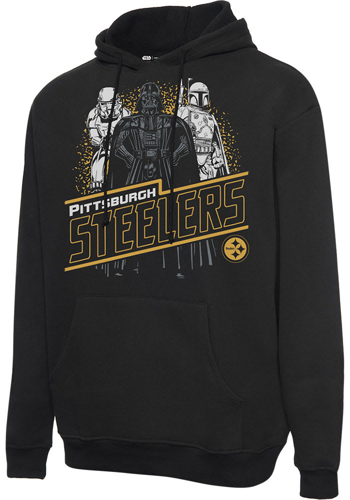 Pittsburgh Steelers Nike Mascot Stack Pullover Hoodie - Mens