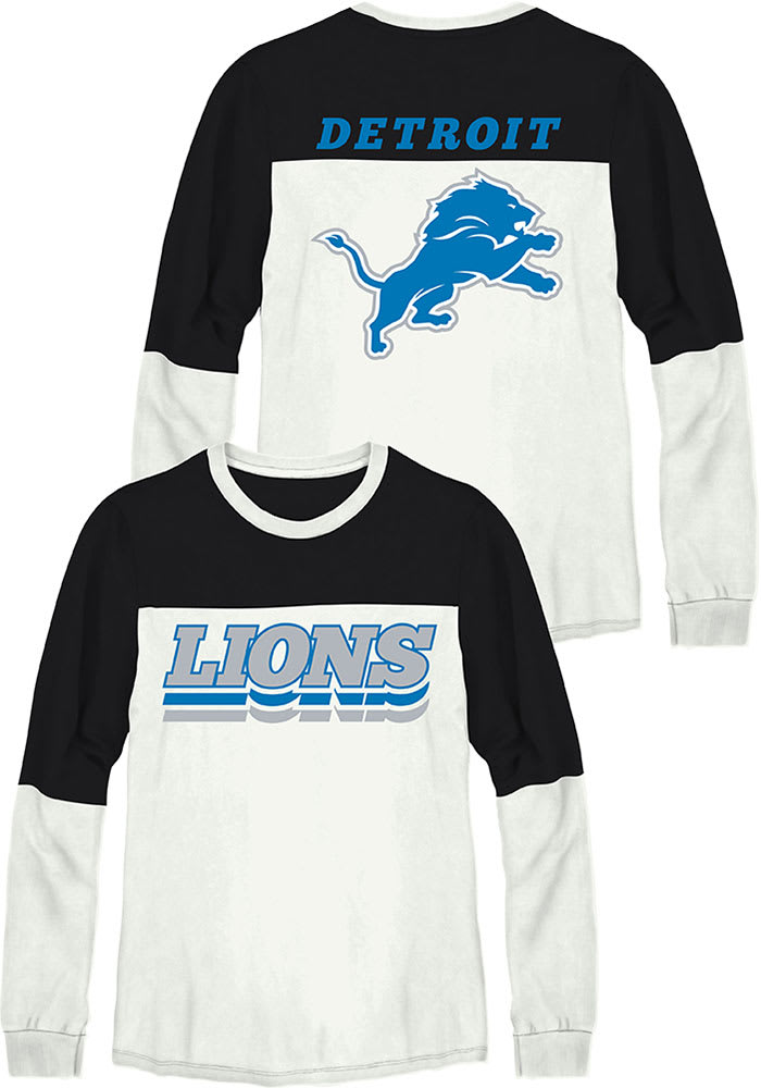 Detroit Lions Women's Casual Outfit Summer Long Sleeve Shirt Baggy Pants  Gift