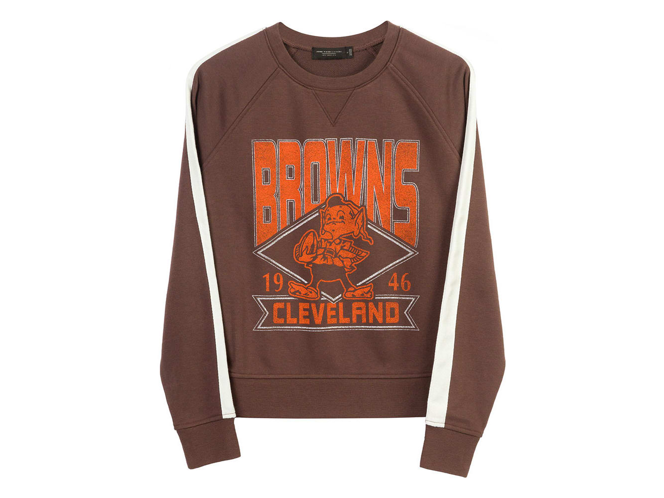 Vintage Cleveland Browns Crewneck Sweatshirt - Retro Browns NFL Footba