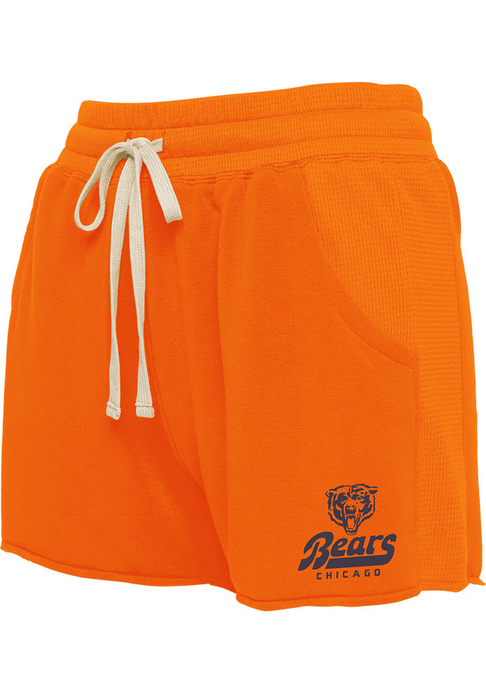 Junk Food Clothing Chicago Bears Womens Orange Mix Shorts