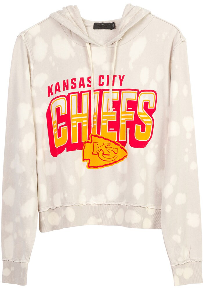 Junk Food Clothing Kansas City Chiefs Womens Touchdown Hoodie BIRCH