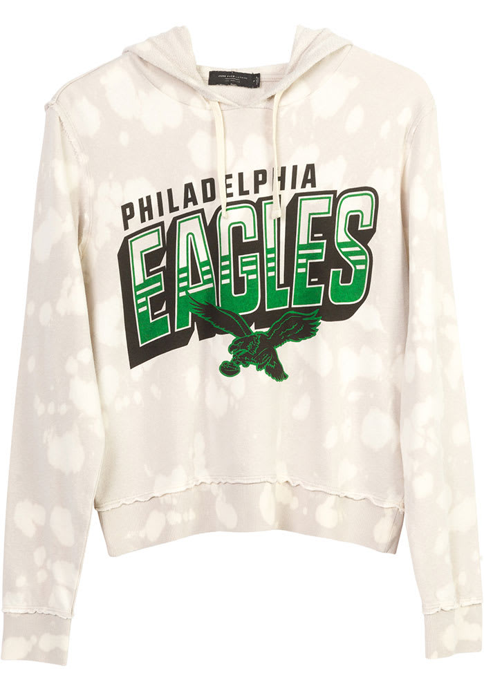 Junk Food Clothing Philadelphia Eagles Womens Touchdown Hoodie - White