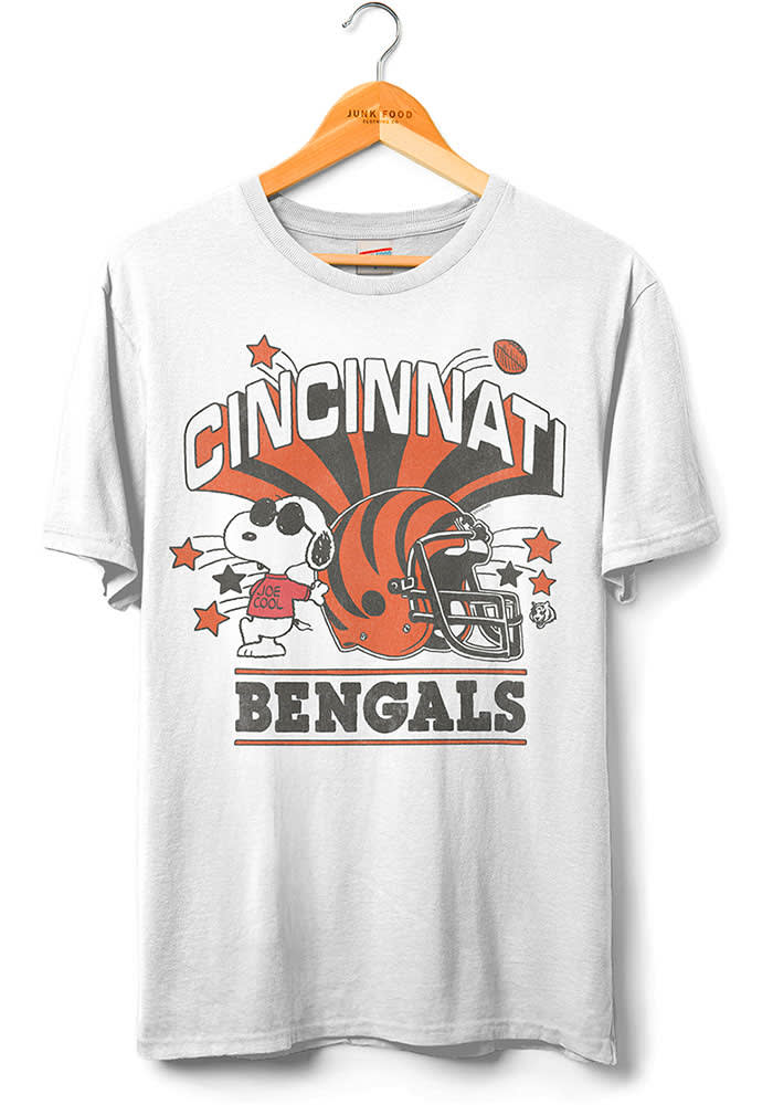 Men's Junk Food Orange Cincinnati Bengals Local T-Shirt