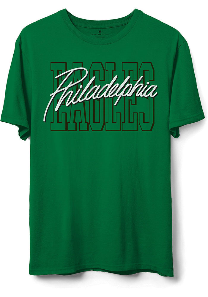 Junk Food Philadelphia Eagles Running Back Kelly Green Tee