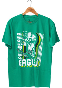 Junk Food Clothing Philadelphia Eagles Kelly Green Runner Short Sleeve Fashion T Shirt