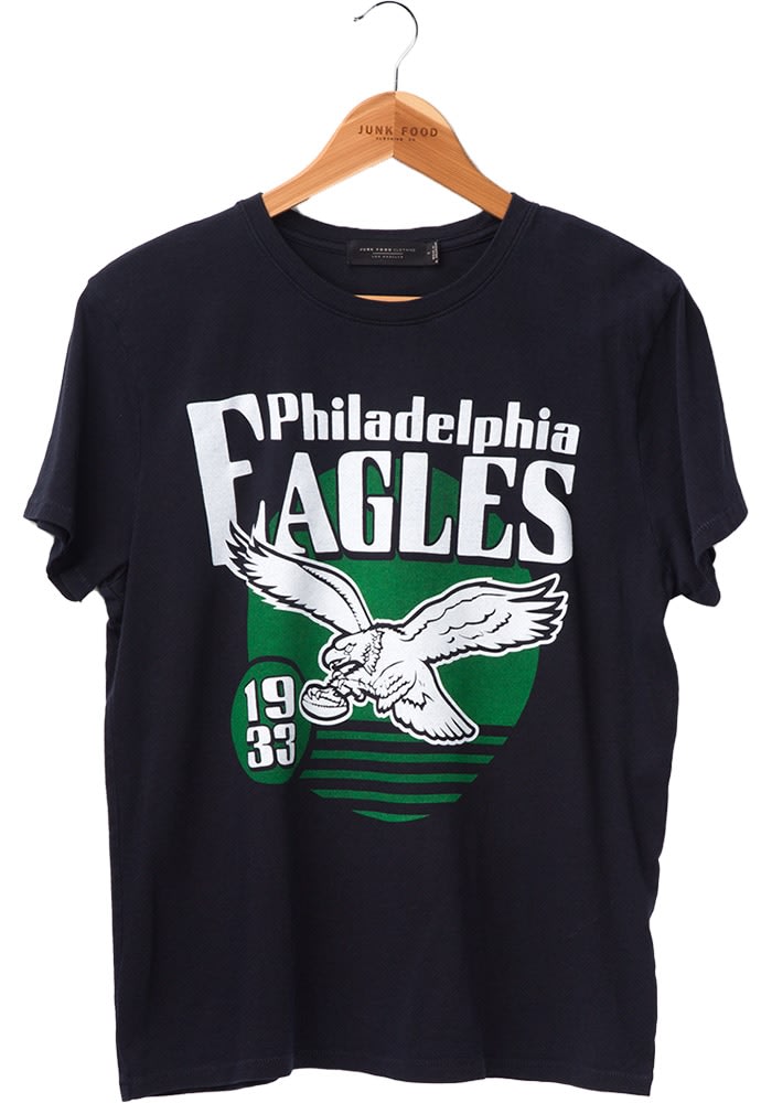 Junk Food Clothing Philadelphia Eagles Womens Grey Sunday Long