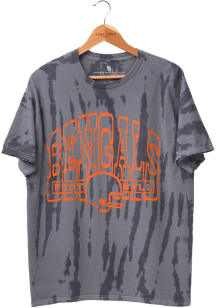 Junk Food Clothing Cincinnati Bengals Black Flea Market Tie-Dye Short Sleeve Fashion T Shirt