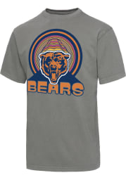 Junk Food Clothing Chicago Bears Grey INFINITE VIBES Short Sleeve T Shirt