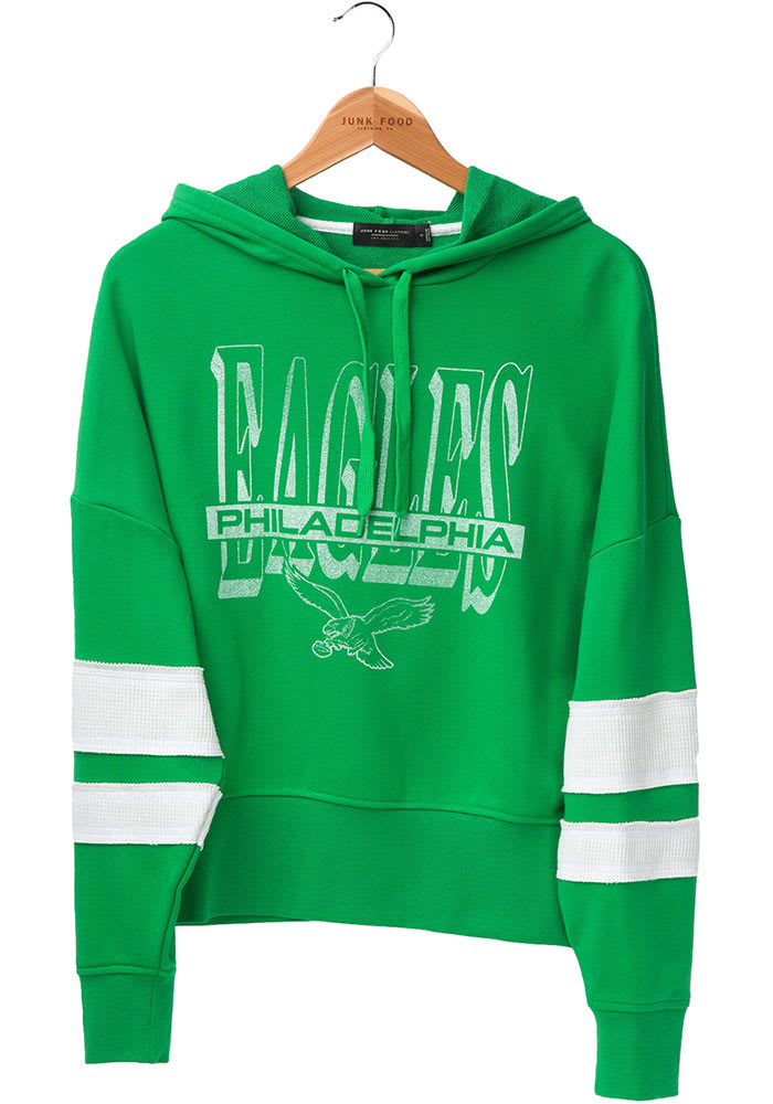 Junk Food Philadelphia Eagles Stripe Hoodie