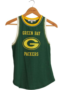 Junk Food Clothing Green Bay Packers Womens Green Touchdown Tank Top
