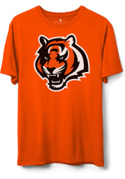 Junk Food Clothing Cincinnati Bengals Orange TEAM MASCOT Short Sleeve T Shirt