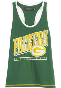 Junk Food Clothing Green Bay Packers Womens Green All Pro Tank Top