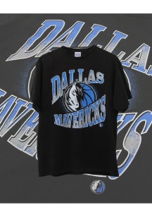 Junk Food Clothing Dallas Mavericks Black Fadeaway Short Sleeve Fashion T Shirt