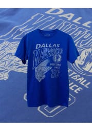 Junk Food Clothing Dallas Mavericks Blue Timeout Short Sleeve Fashion T Shirt