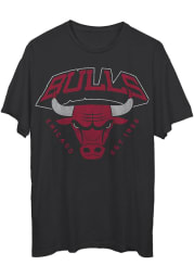 Junk Food Clothing Chicago Bulls Black Timeout Short Sleeve Fashion T Shirt