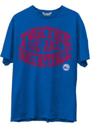 Junk Food Clothing Philadelphia 76ers Blue Positive Energy Short Sleeve Fashion T Shirt