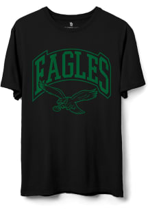 Junk Food Clothing Philadelphia Eagles Black Blitz Flea Market Short Sleeve T Shirt