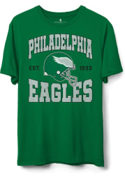 Junk Food Clothing Philadelphia Eagles Kelly Green NAME AND LOGO Short Sleeve T Shirt