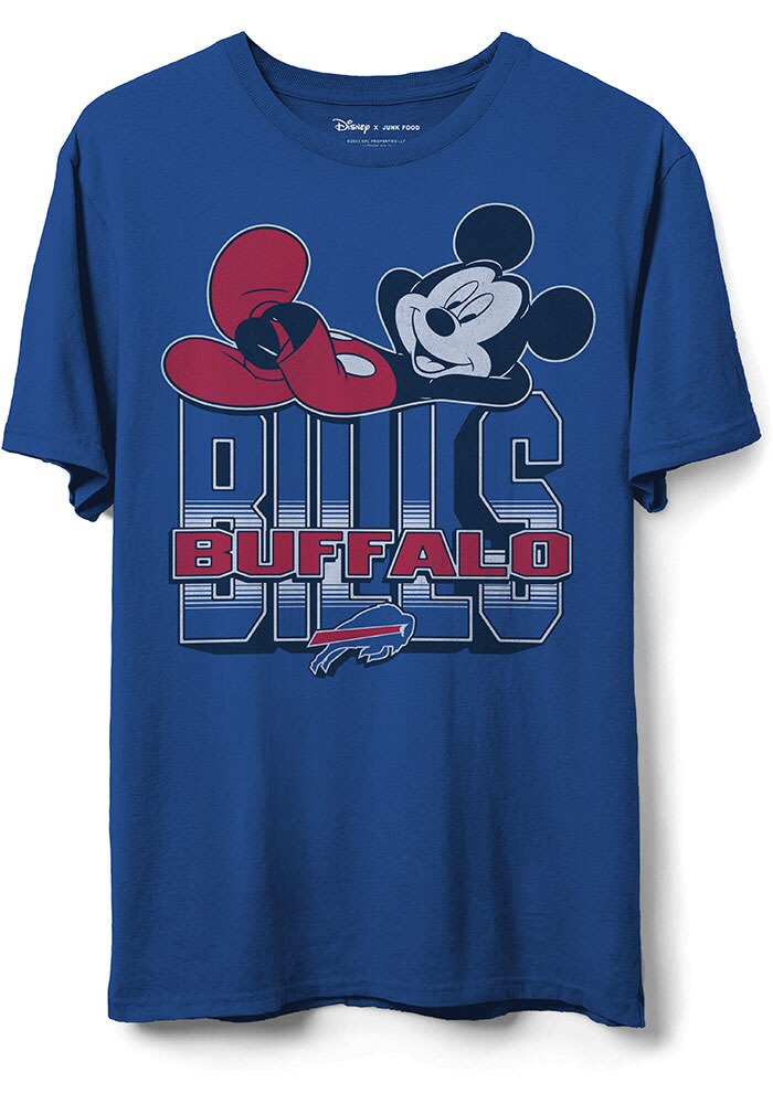 Junk Food Clothing Buffalo Bills ROYAL Mickey Kick back Short