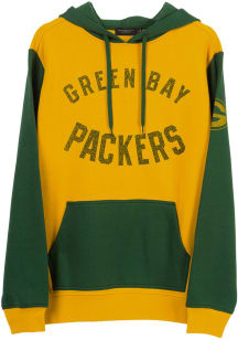 Junk Food Clothing Green Bay Packers Mens Green GOAL LINE Fashion Hood
