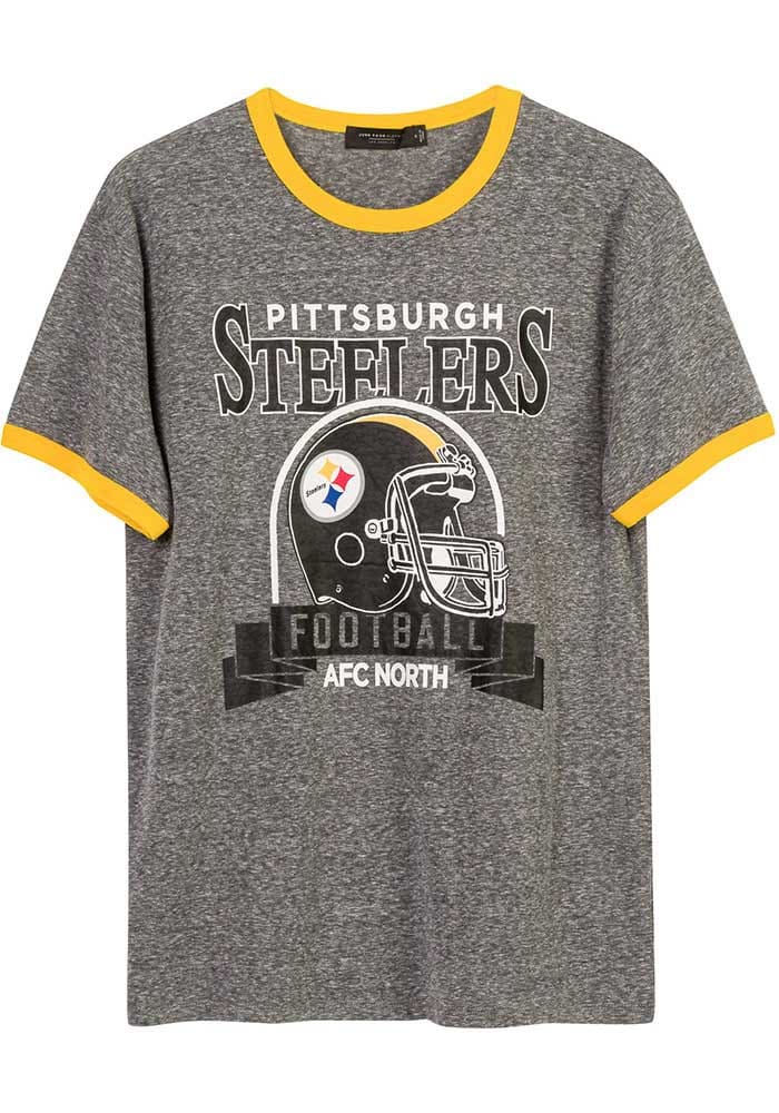 Pittsburgh Steelers '47 Brand Fieldhouse Short Sleeve White T-Shirt