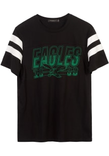 Junk Food Clothing Philadelphia Eagles Black GRIDIRON Short Sleeve Fashion T Shirt