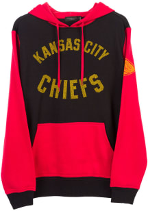 Junk Food Clothing Kansas City Chiefs Mens Black GOAL LINE Fashion Hood