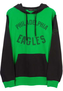 Junk Food Clothing Philadelphia Eagles Mens Kelly Green GOAL LINE Fashion Hood
