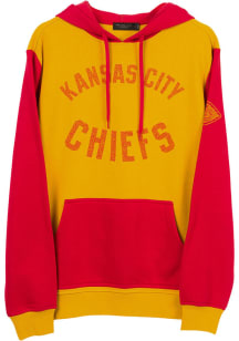 Junk Food Clothing Kansas City Chiefs Mens Gold GOAL LINE Fashion Hood