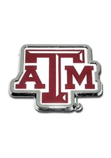 Texas A&amp;M Aggies Domed Car Emblem - Maroon
