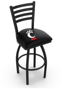 Black Cincinnati Bearcats High Back Swivel Pub Stool