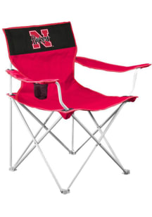 Nebraska Cornhuskers Red Canvas Chair