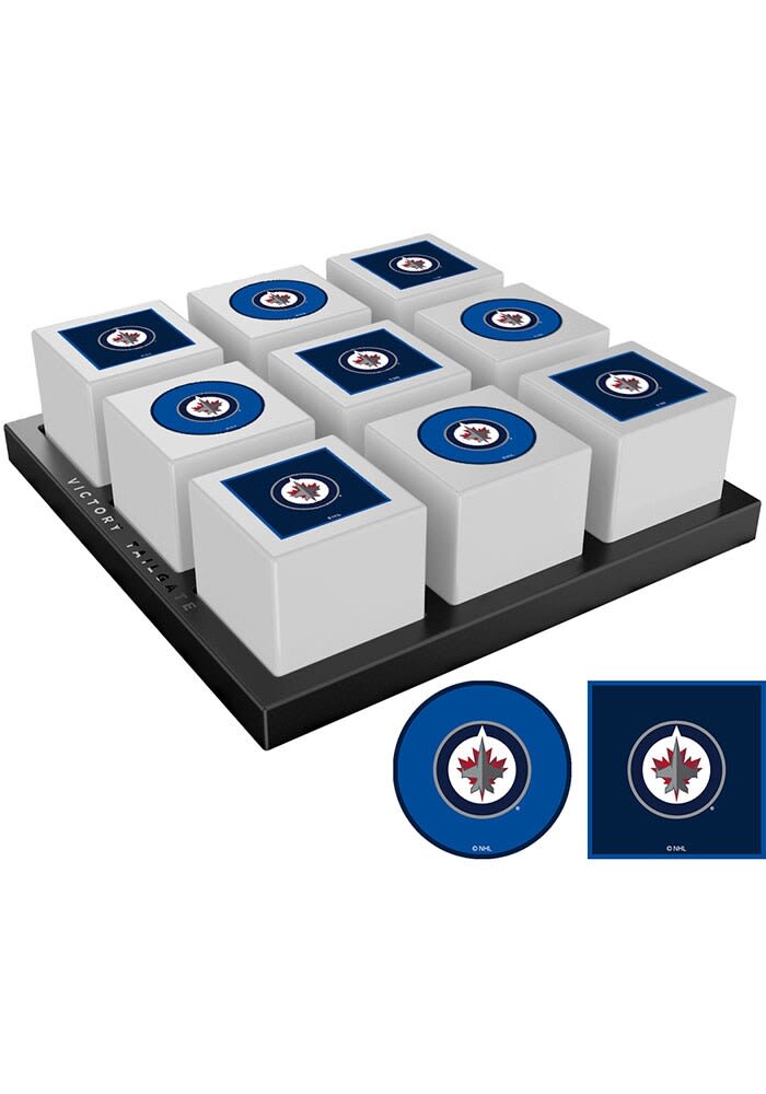 Winnipeg Jets Cornhole Boards, Tiki Toss, Jets Tailgate Games