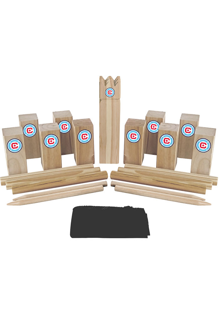 Chicago Fire Kubb Chess Tailgate Game