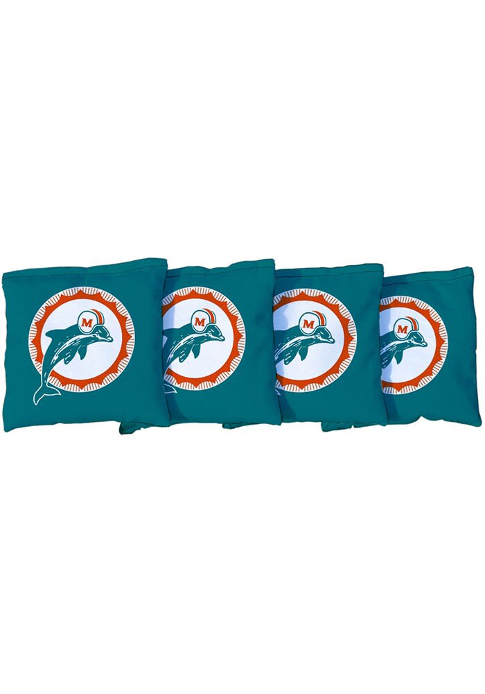 miami dolphins cornhole set