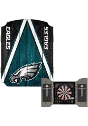 Philadelphia Eagles Team Logo Dart Board Cabinet