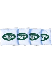 New York Jets 4 Pc Corn Filled Cornhole Bags Tailgate Game