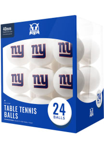 New York Giants 24 Count Logo Design Balls Table Tennis