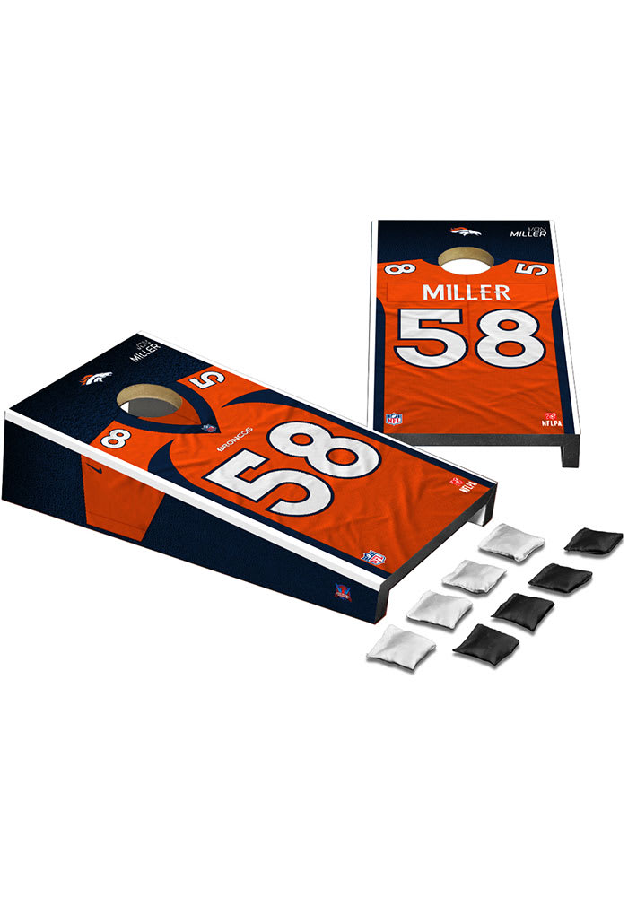 Denver Broncos Von Miller Jersey Cornhole Desk Accessory