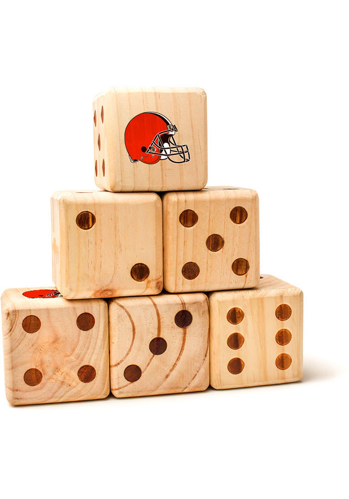 Cleveland Browns Yard Dice Tailgate Game
