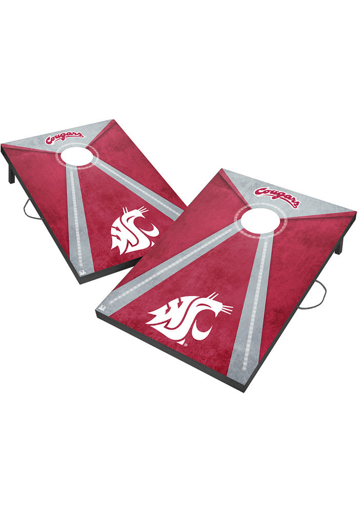 Washington State Cougars 2x3 LED Cornhole Tailgate Game